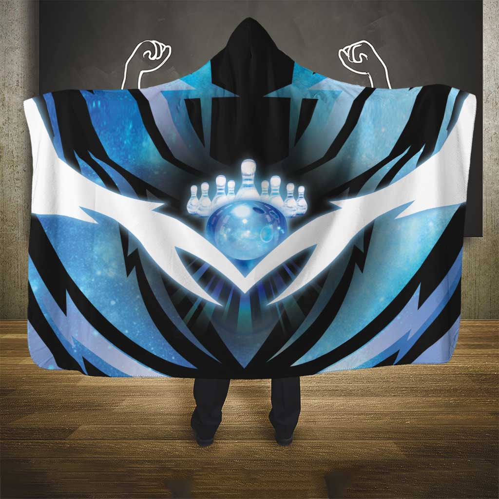 Bowling Hooded Blanket Cosmic Strike