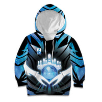 Personalized Bowling Kid Hoodie Cosmic Strike