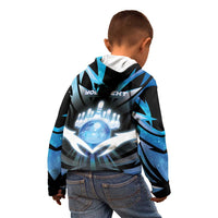 Personalized Bowling Kid Hoodie Cosmic Strike