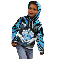 Personalized Bowling Kid Hoodie Cosmic Strike