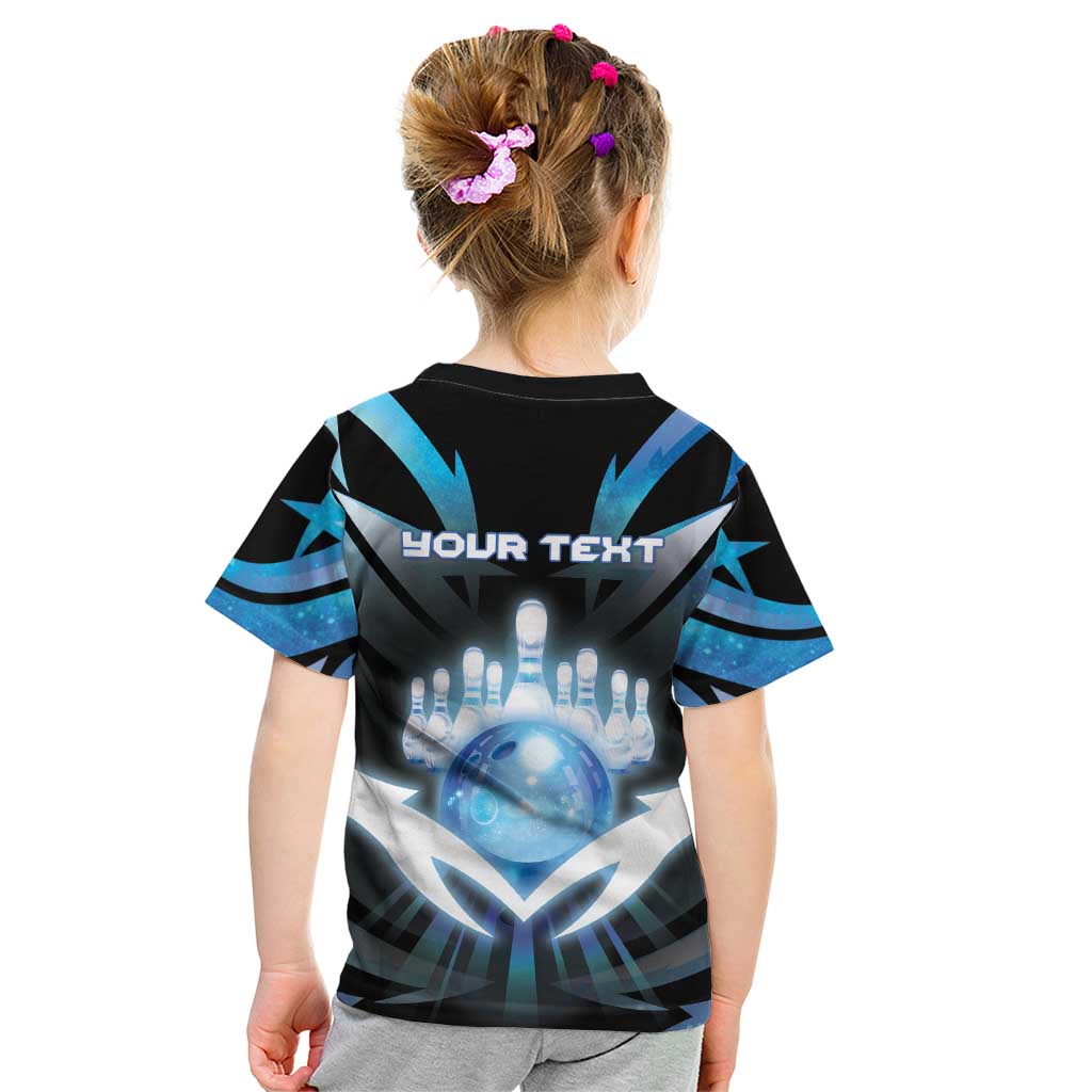 Personalized Bowling Kid T Shirt Cosmic Strike
