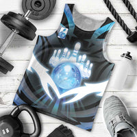 Personalized Bowling Men Tank Top Cosmic Strike
