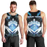 Personalized Bowling Men Tank Top Cosmic Strike