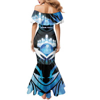 Personalized Bowling Mermaid Dress Cosmic Strike