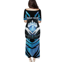 Personalized Bowling Puletasi Cosmic Strike