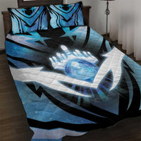 Bowling Quilt Bed Set Cosmic Strike