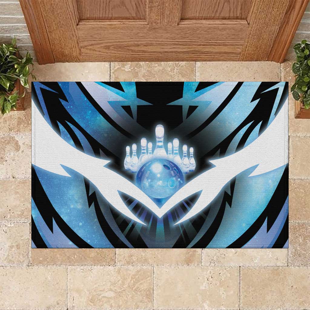 Bowling Rubber Doormat Cosmic Strike