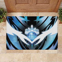 Bowling Rubber Doormat Cosmic Strike