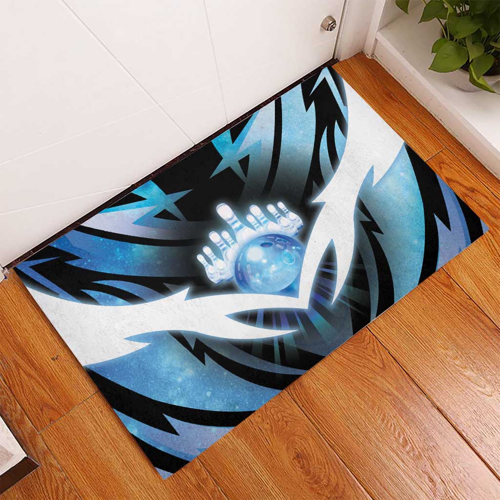 Bowling Rubber Doormat Cosmic Strike