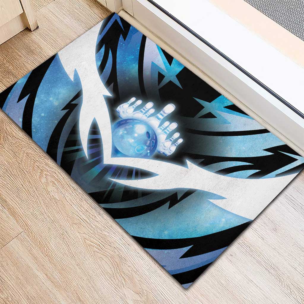 Bowling Rubber Doormat Cosmic Strike