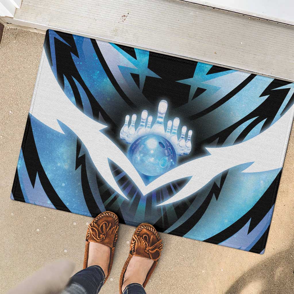 Bowling Rubber Doormat Cosmic Strike