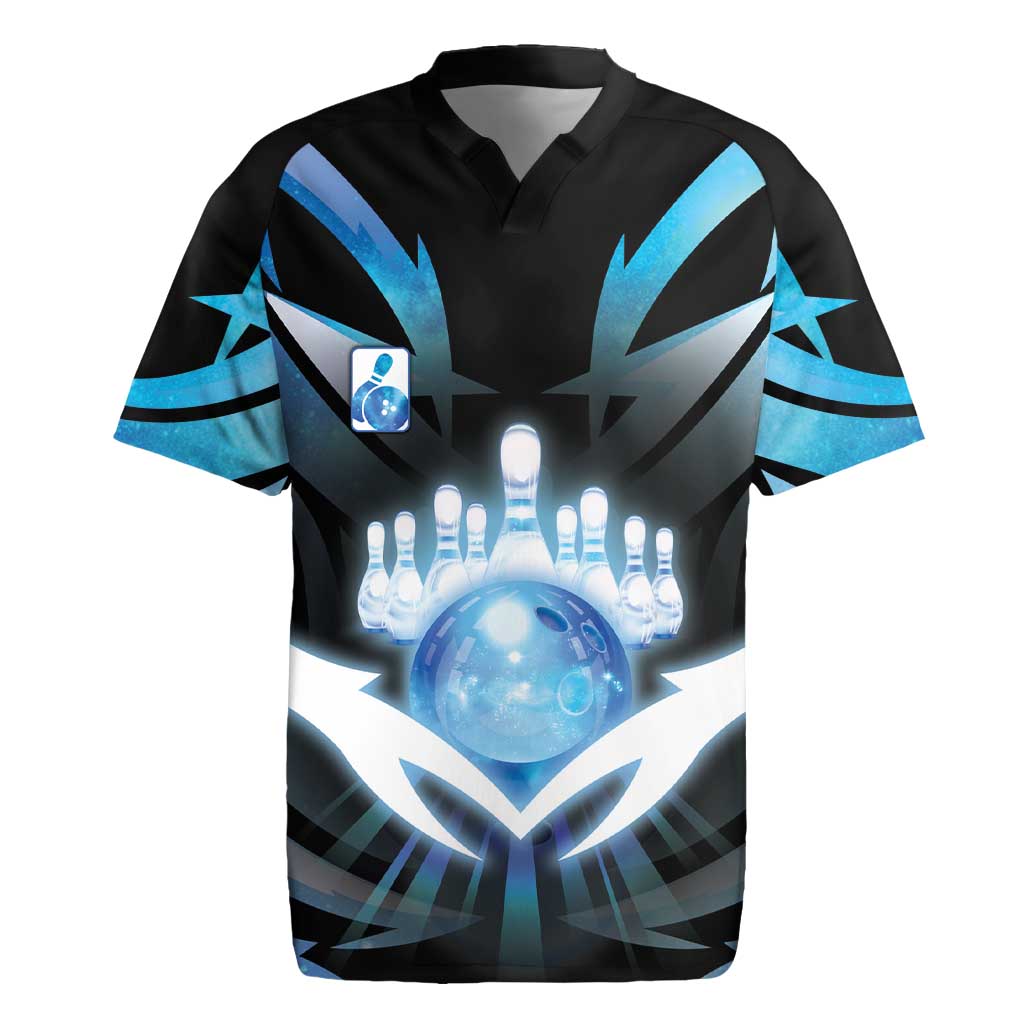 Personalized Bowling Rugby Jersey Cosmic Strike
