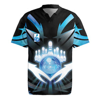 Personalized Bowling Rugby Jersey Cosmic Strike