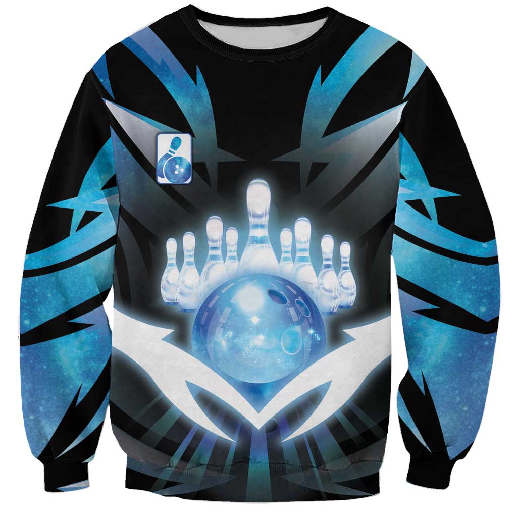 Personalized Bowling Sweatshirt Cosmic Strike