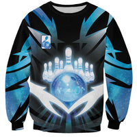 Personalized Bowling Sweatshirt Cosmic Strike