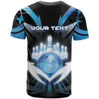 Personalized Bowling T Shirt Cosmic Strike