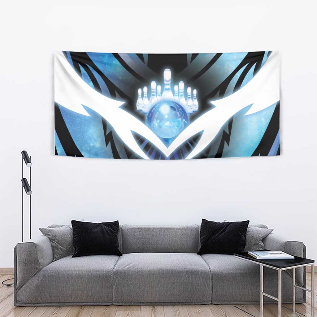 Bowling Tapestry Cosmic Strike