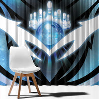 Bowling Window Curtain Cosmic Strike