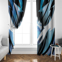 Bowling Window Curtain Cosmic Strike