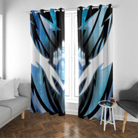 Bowling Window Curtain Cosmic Strike