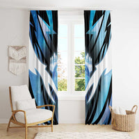 Bowling Window Curtain Cosmic Strike