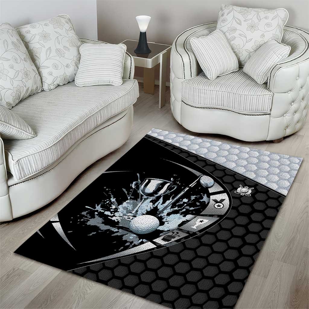 Golf Area Rug The Honeycomb Golfe