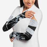 Personalized Golf Arm Sleeves The Honeycomb Golfe