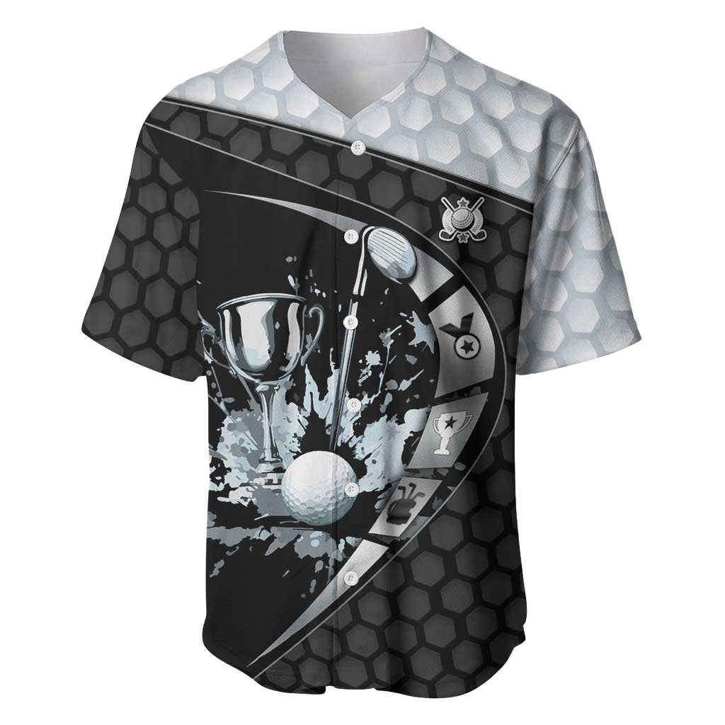 Personalized Golf Baseball Jersey The Honeycomb Golfe
