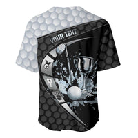 Personalized Golf Baseball Jersey The Honeycomb Golfe