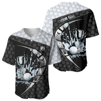 Personalized Golf Baseball Jersey The Honeycomb Golfe