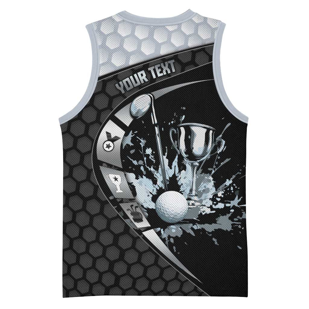 Personalized Golf Basketball Jersey The Honeycomb Golfe