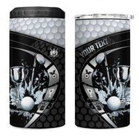 Personalized Golf 4 in 1 Can Cooler Tumbler The Honeycomb Golfe