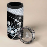 Personalized Golf 4 in 1 Can Cooler Tumbler The Honeycomb Golfe