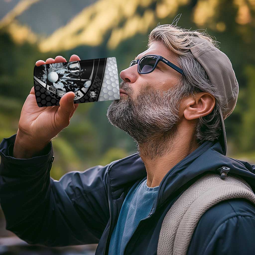 Personalized Golf 4 in 1 Can Cooler Tumbler The Honeycomb Golfe