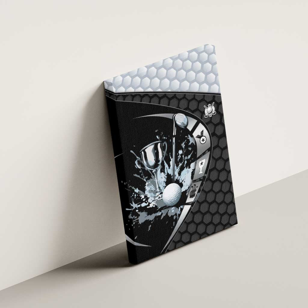 Golf Canvas Wall Art The Honeycomb Golfe
