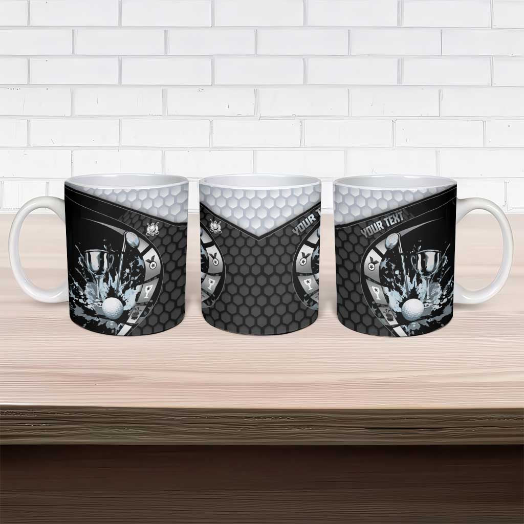 Personalized Golf Ceramic Mug The Honeycomb Golfe