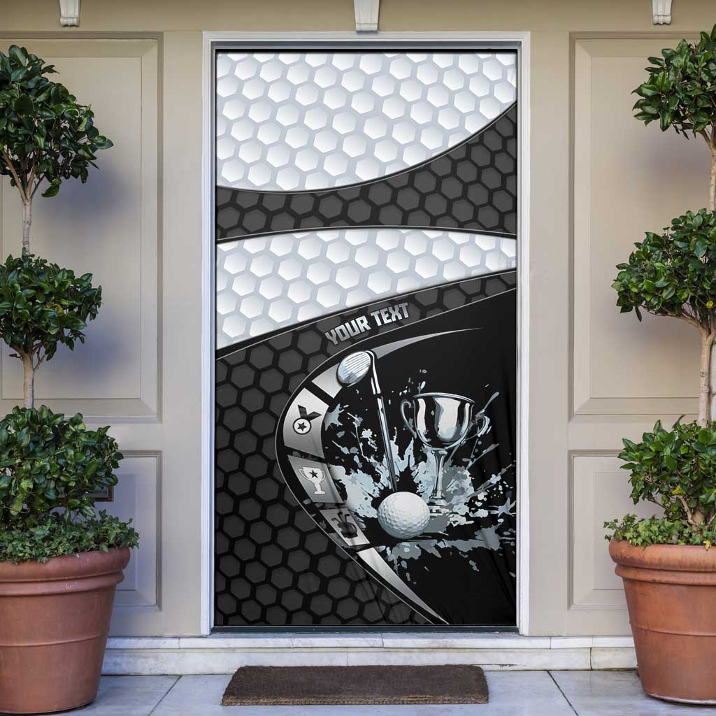 Personalized Golf Door Cover The Honeycomb Golfe