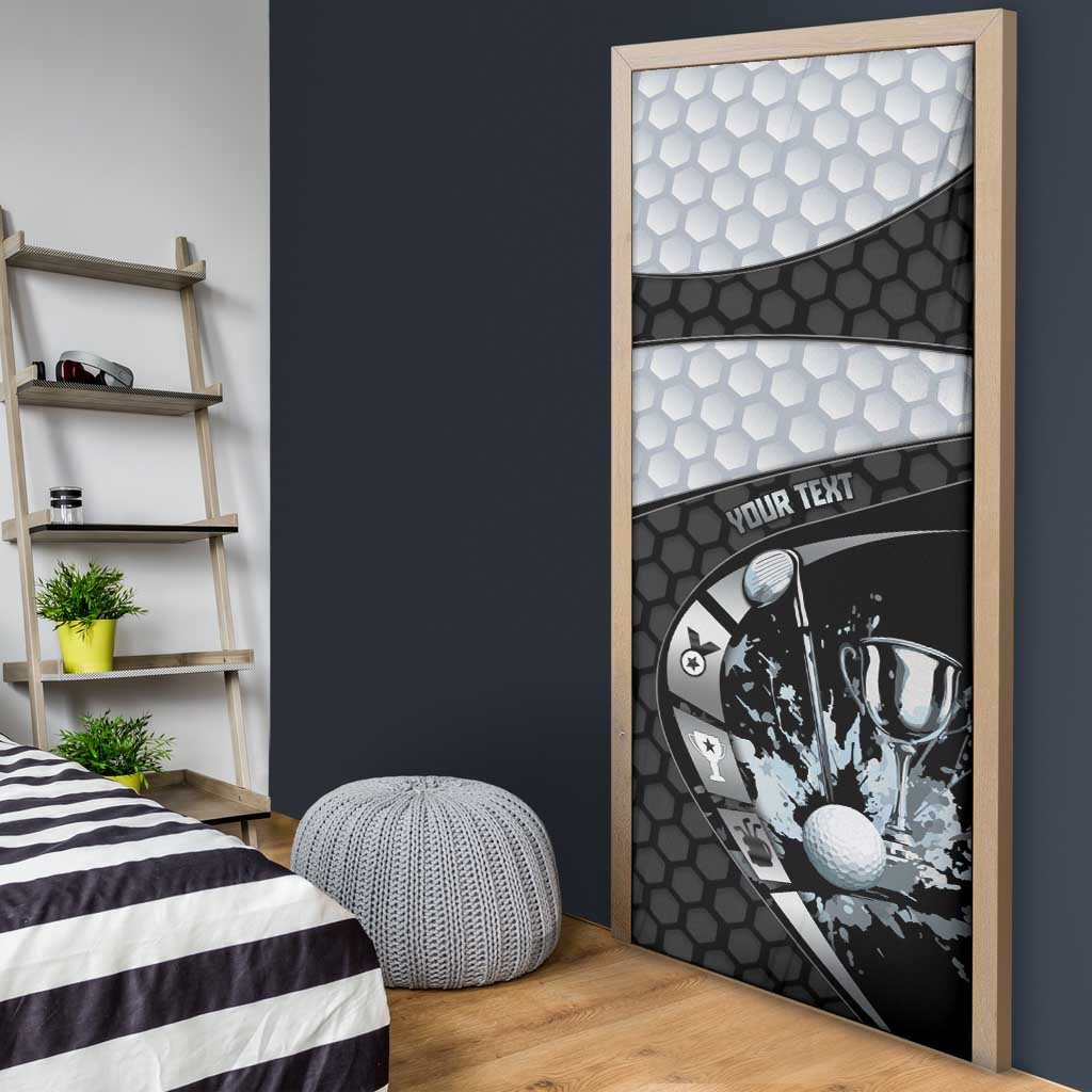 Personalized Golf Door Cover The Honeycomb Golfe