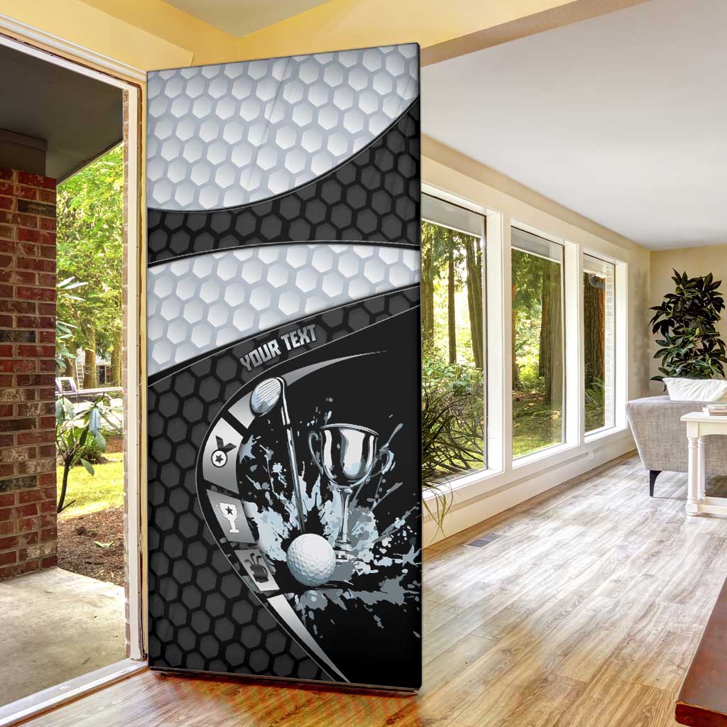 Personalized Golf Door Cover The Honeycomb Golfe