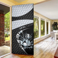 Personalized Golf Door Cover The Honeycomb Golfe