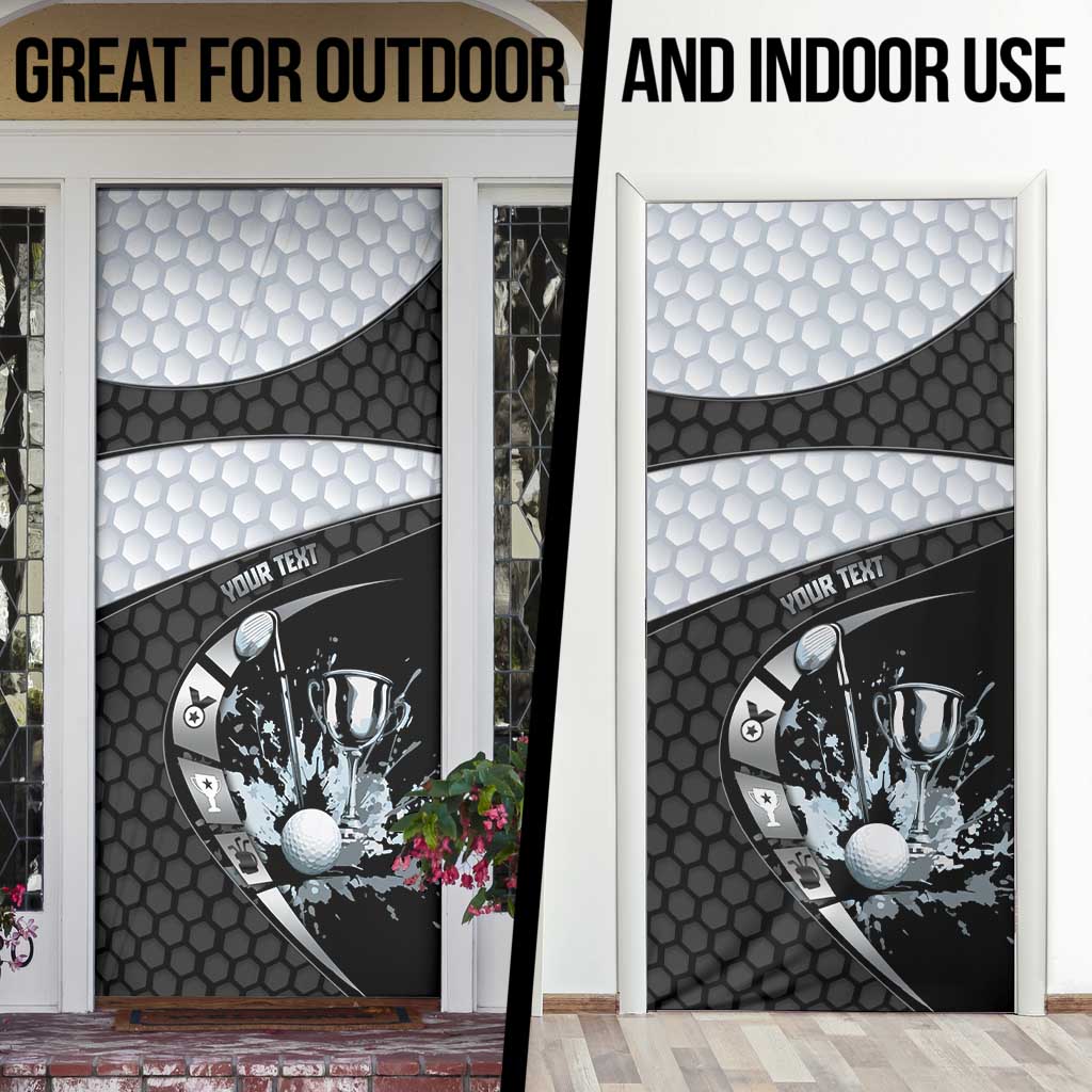Personalized Golf Door Cover The Honeycomb Golfe
