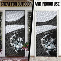 Personalized Golf Door Cover The Honeycomb Golfe