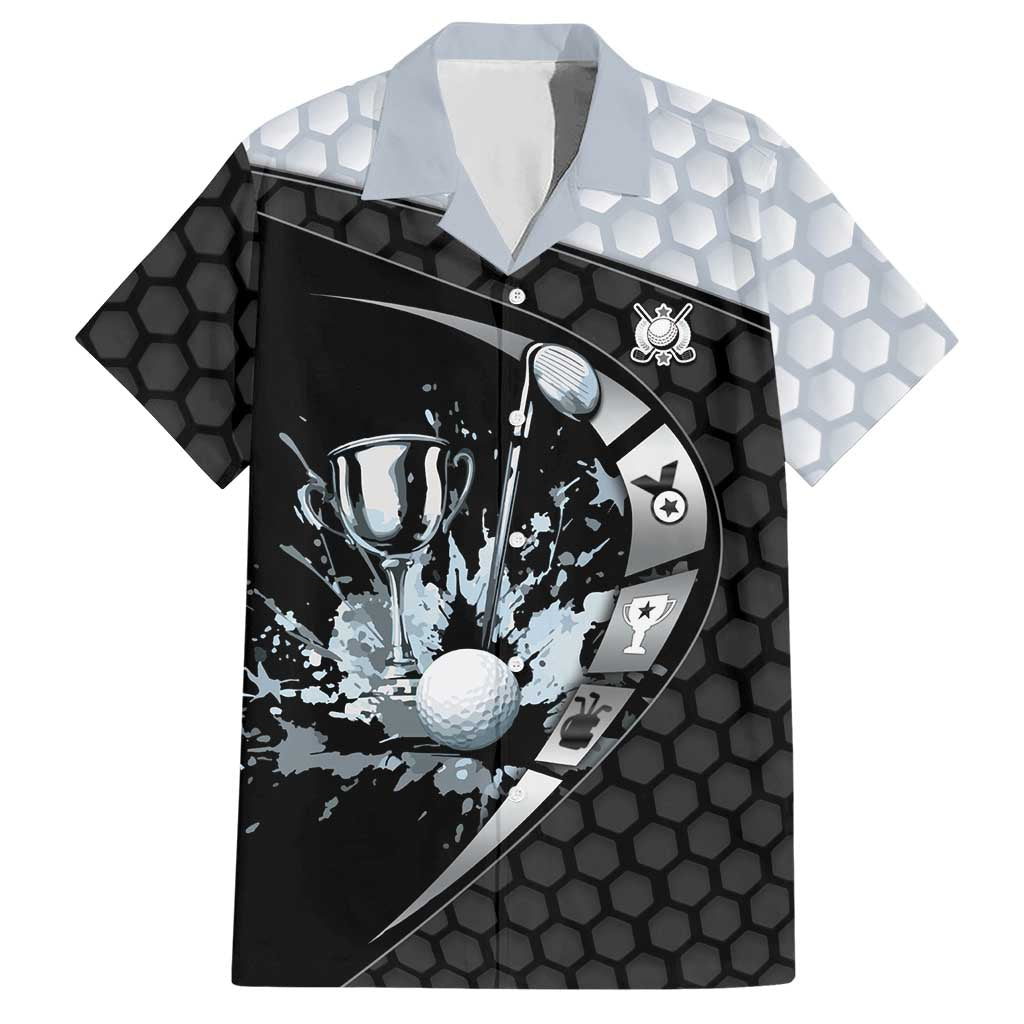 Personalized Golf Hawaiian Shirt The Honeycomb Golfe