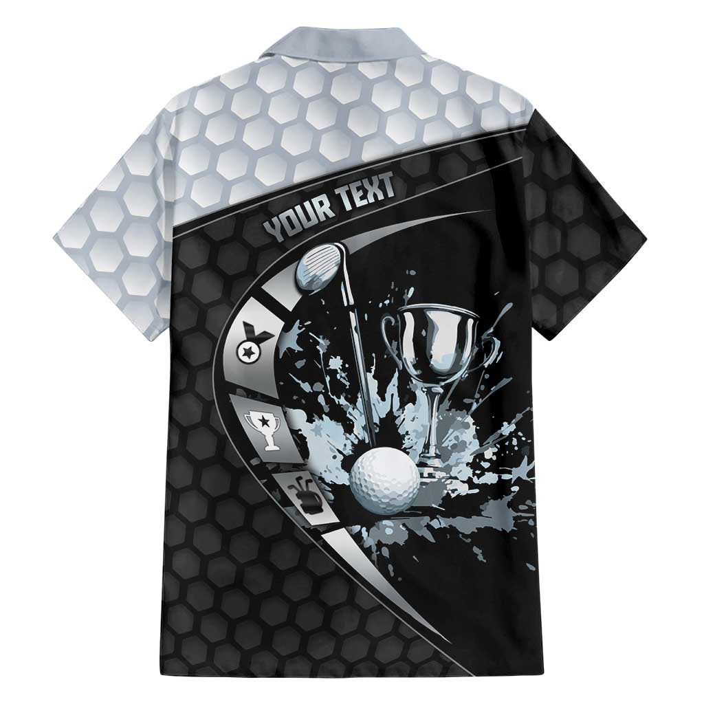 Personalized Golf Hawaiian Shirt The Honeycomb Golfe