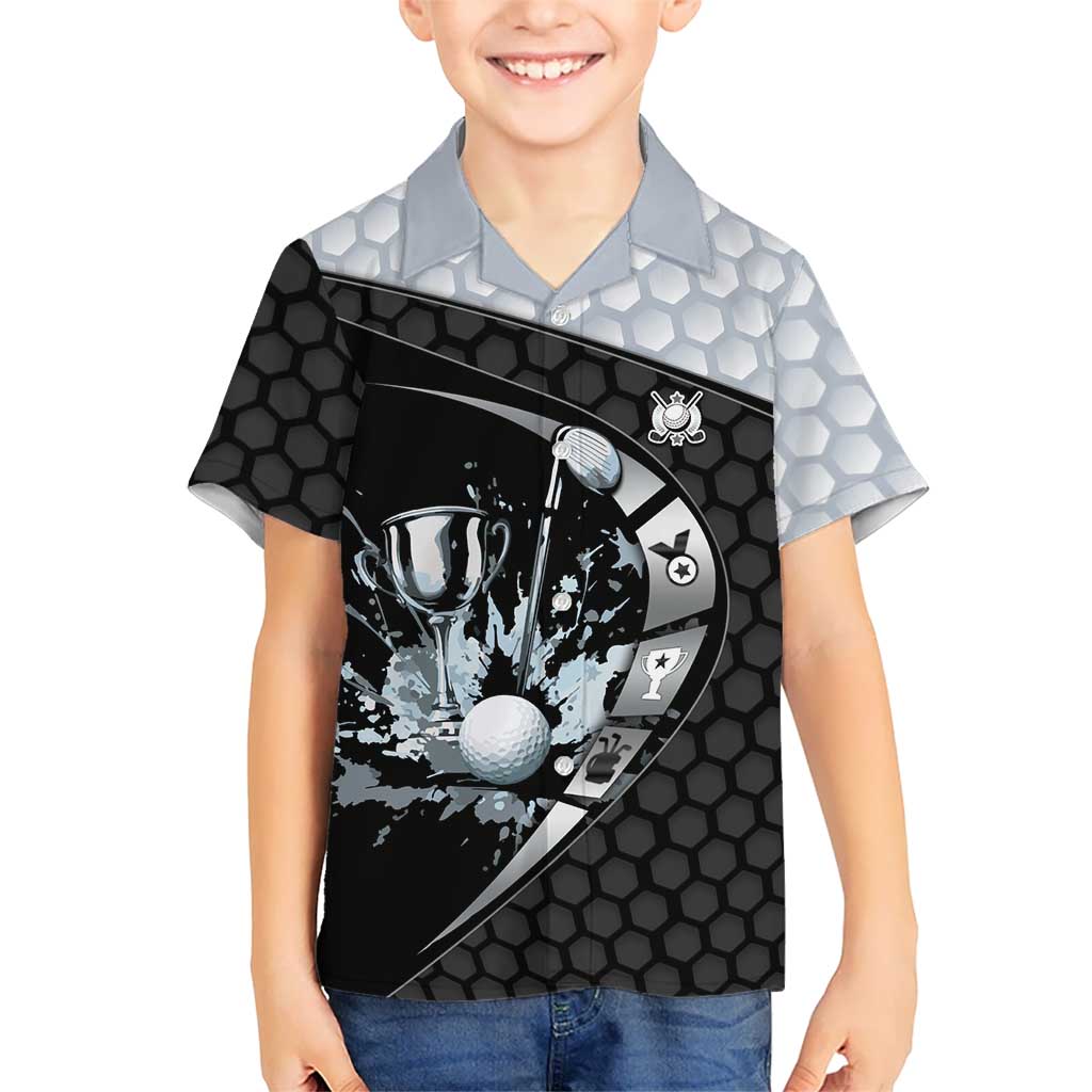 Personalized Golf Hawaiian Shirt The Honeycomb Golfe