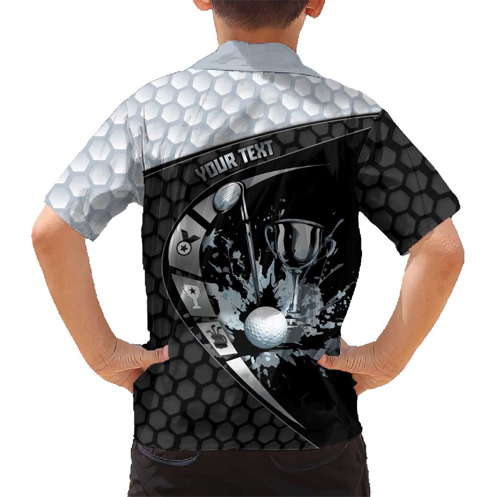 Personalized Golf Hawaiian Shirt The Honeycomb Golfe