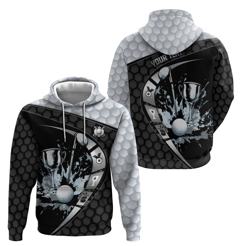 Personalized Golf Hoodie The Honeycomb Golfe