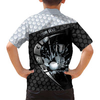 Personalized Golf Kid Hawaiian Shirt The Honeycomb Golfe