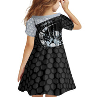 Personalized Golf Kid Short Sleeve Dress The Honeycomb Golfe