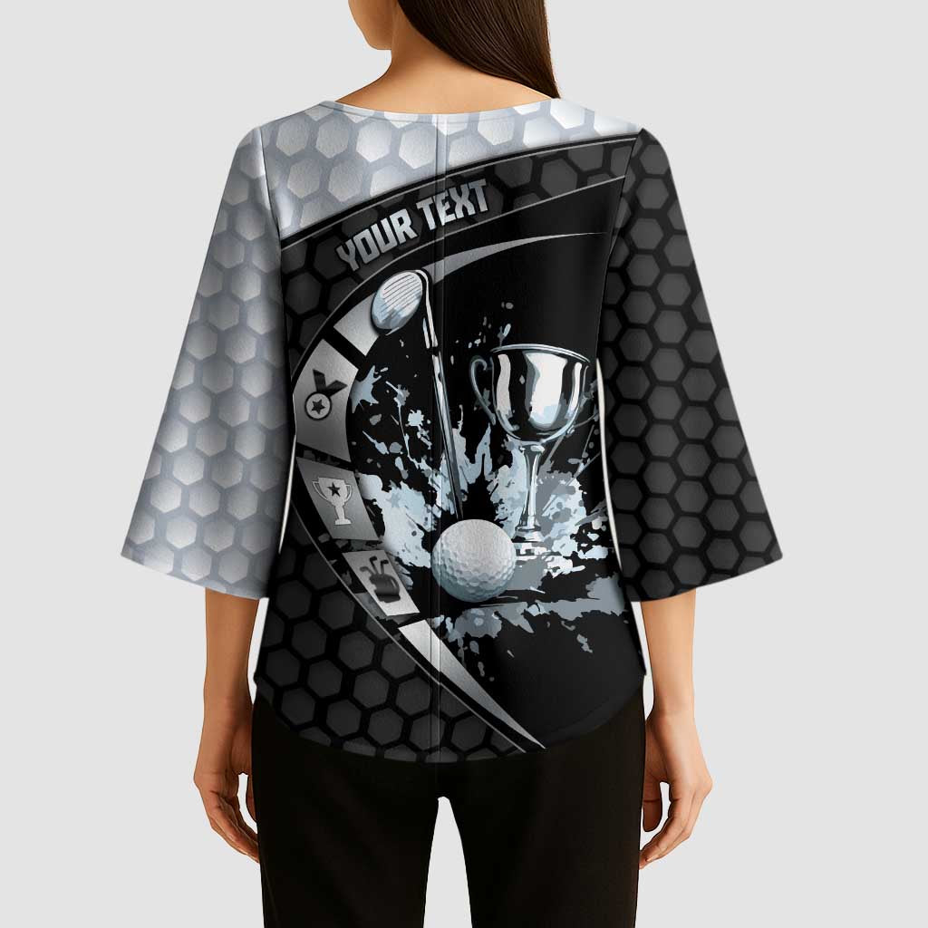 Personalized Golf Kimono Sleeve Blouse The Honeycomb Golfe
